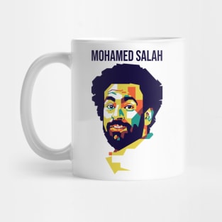 Mohamed Salah on WPAP Style 2 Mug